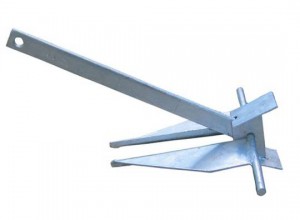 Ancla tipo Danforth inox